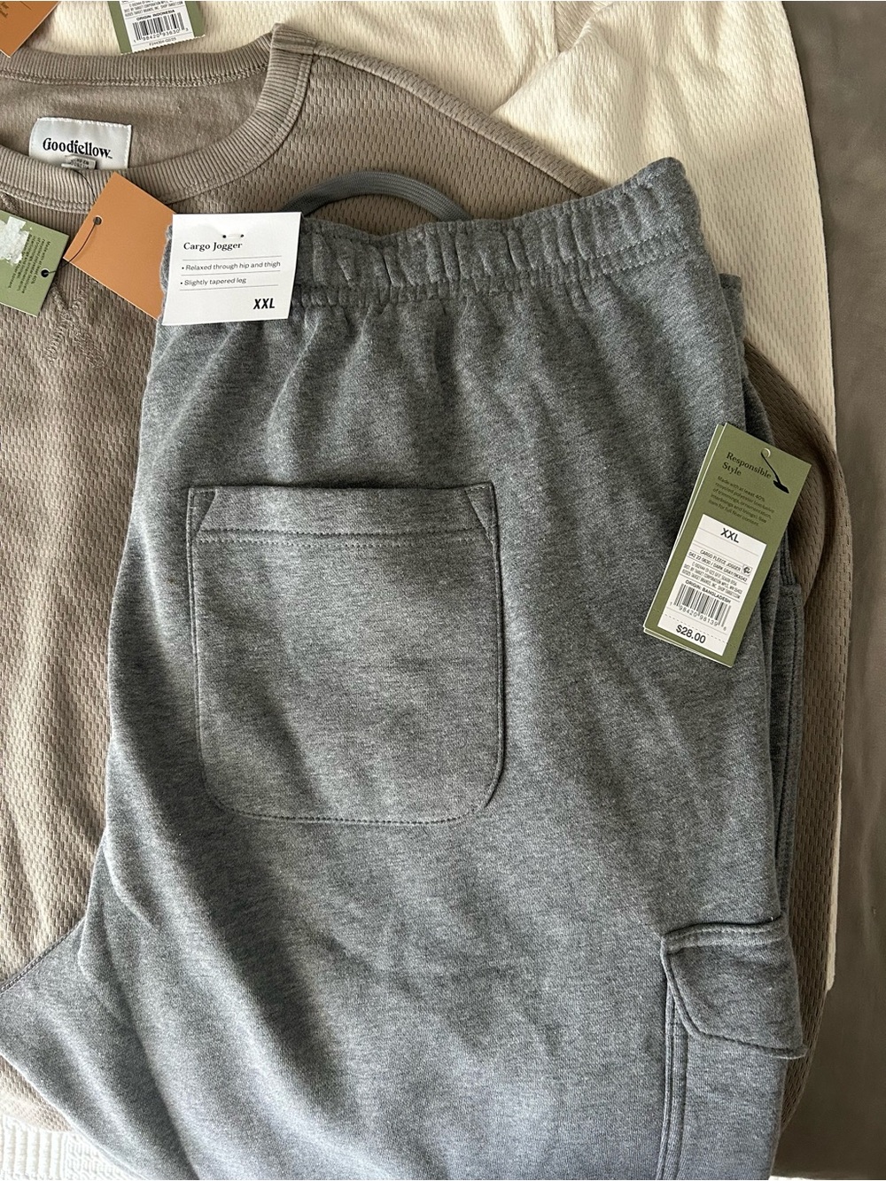 XXL Men’s Goodfellow Crew and Sweatpants